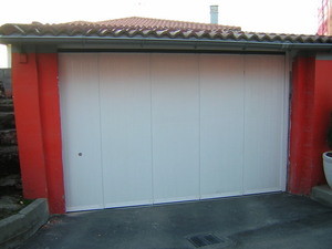 Nuevo portón seccional de apertura lateral